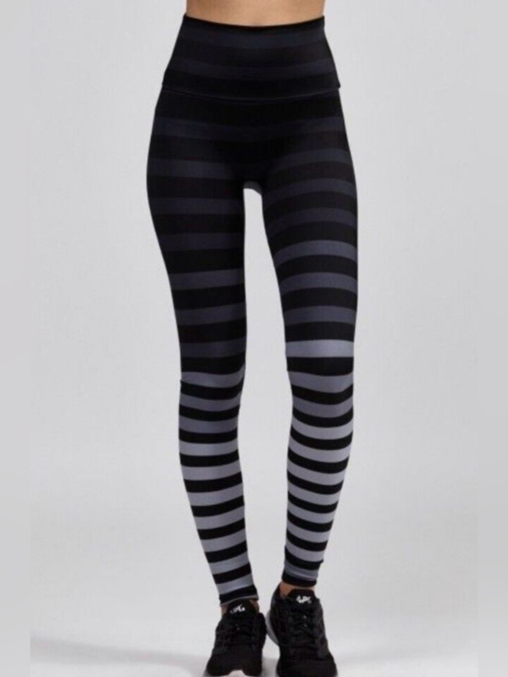 K-Deer Jody Signature Stripe Full Length Leggings size Small